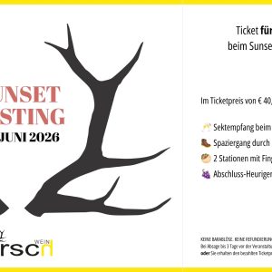 Einmal-Ticket für Sunset-Tasting am 20. Juni 2026 freier Termin ohne Felder